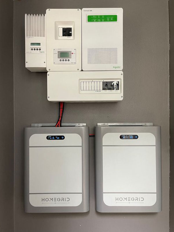 HomeGrid Inverter and Battery Storage System in Modular Weatherproof  Enclosure - Power Cube