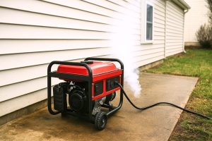Generator with Smoke